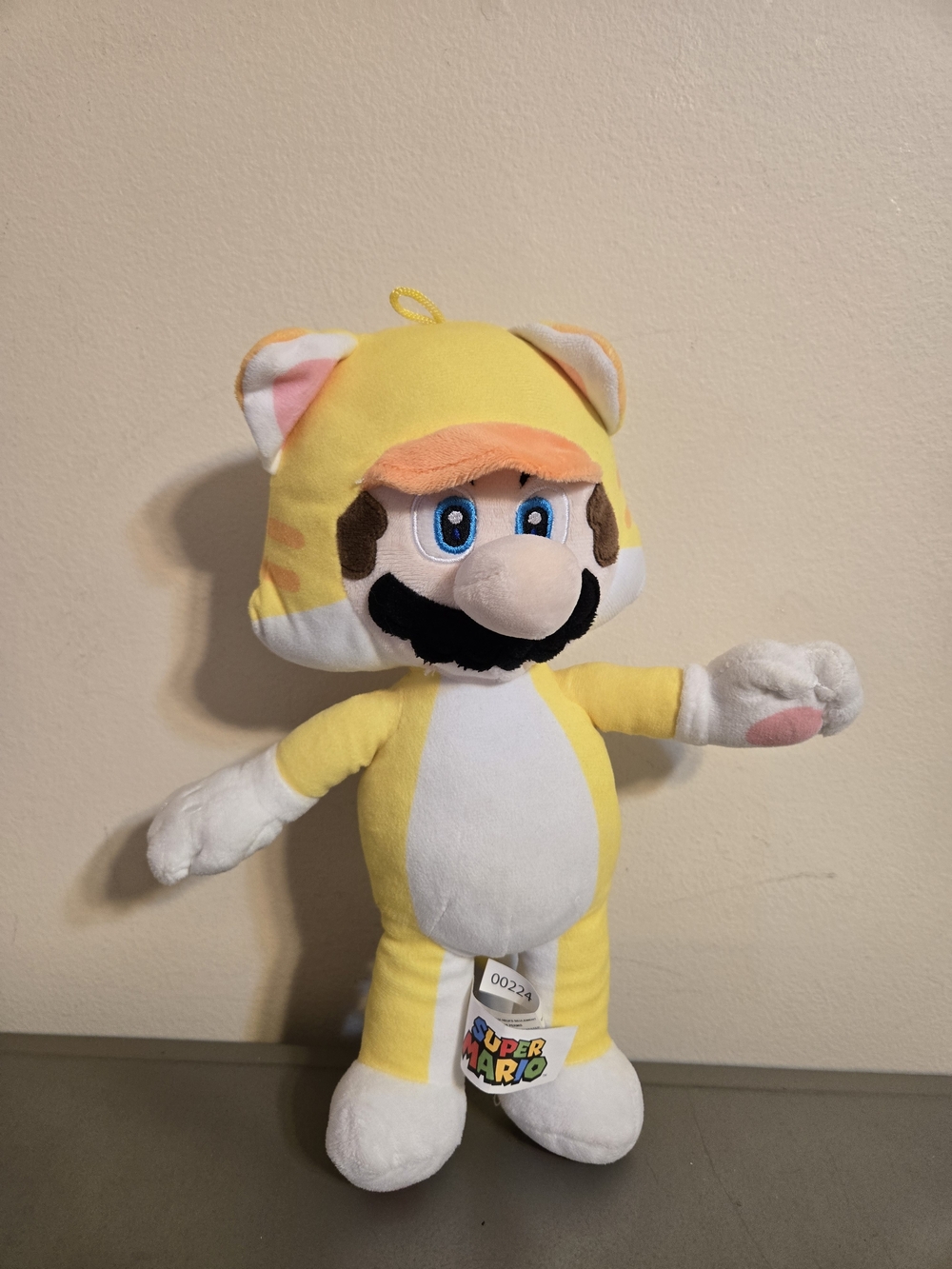Official Nintendo Super Mario 3D World Cat Mario 12" Plush